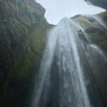 Vista di Gjúfrabúi dal basso