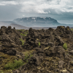 Forme dei coni lavici di Dimmuborgir